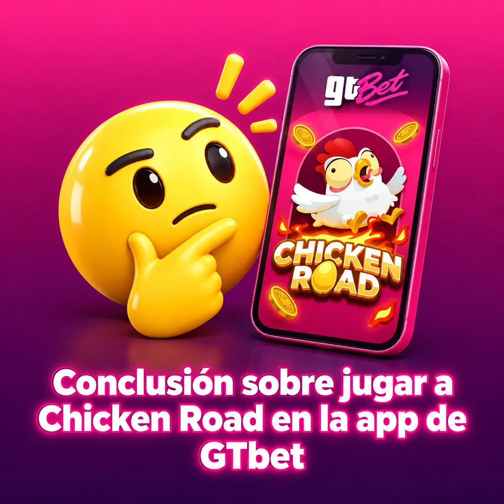 Jugar a Chicken Road en la app de GTbet desde el móvil