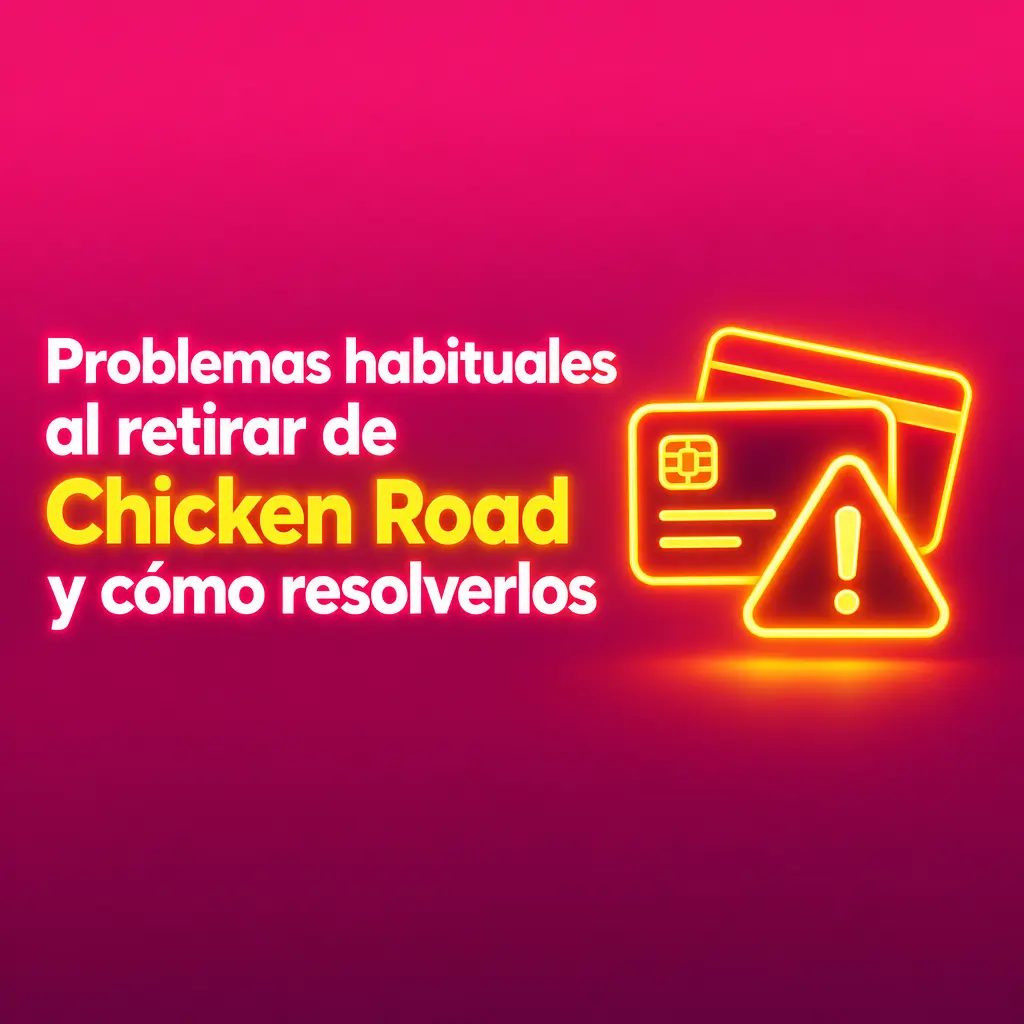 Solución de problemas habituales al retirar fondos de Chicken Road