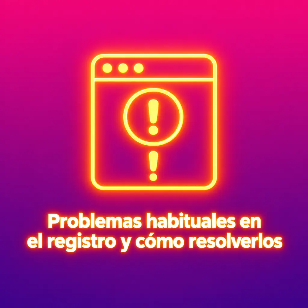 Persona resolviendo problemas durante el registro de una cuenta en el móvil